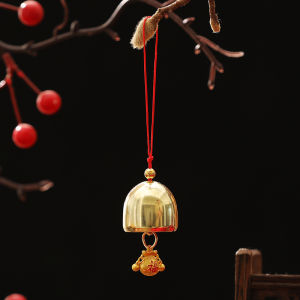 New Year Decorations Lucky Charm Hanging Ornament Horse Year Wind Chimes Home Entrance Gourd Festive Atmosphere Setup Accessories