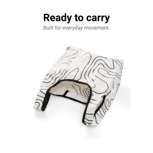 [HODRGEAR] PAPERLITE™ DRIFTTOTE Ultralight 63g Packable Tote Bag Water-Resistant Tyvek® 8–10L Folds Compact for Everyday Carry