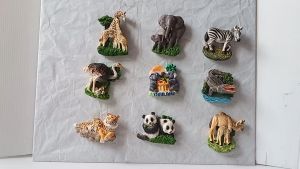 ของขวัญที่สมบูรณ์แบบ โมเดลแม่เหล็กติดตู้เย็น - รูปสัตว์