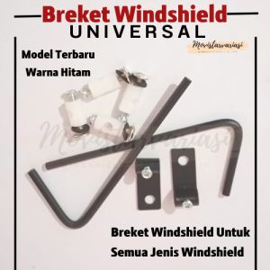 Bracket Windshield Universal Motor Matic dan Bebek: Aksesoris Berkualitas