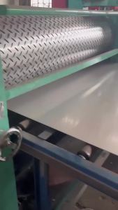 Nhà Sản Xuất Phật Sơn Tấm Hoa Văn Thép Không Gỉ Đậu Lăng   Sàn Inox Nhà Xưởng   Thép Không Gỉ Chống Trượt