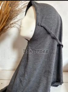 Bergo knit tali/bergo maryam knit/bergo kaos knit.