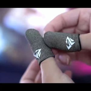 Premium eSports Mobile Gaming Fingers Sleeves || Anti-Slip Thumb Sleeves || Breathable Index/Thumb Sweat Resistance Cove