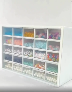Clas Mini Drawer 25 Lifestyle Storage Organizer for small items office accessories screws medicines and etc