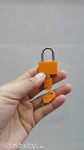 Gembok Koper Mini 28mm Gembok Koper Warna Warni Gembok Kunci Bagasi Tas Travel Jelly GOSHOP88