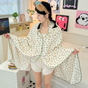 Kiss Dear | Cute Milk Velvet Thick Blanket