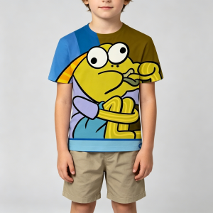 Hot Toys | Cartoon SpongeBob SquarePants 3D Printed Animes Men Women Tee Adults Children Boy Gril Top Kids Parent Child Quick dry Tshirt