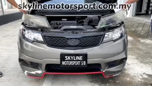 Kia Forte Head Lamp Head Light Lens Cover 2009 2010 2011 2012 2013