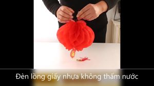 50 cái đèn lồng trang trí Tết trang trí nhà cửa. Size 12 phân