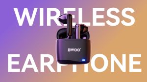 BWOO BW94 True Stereo Wireless Earbuds - Half-In-Ear Design Bluetooth V5.3 Connectivity Premium Sound Quality