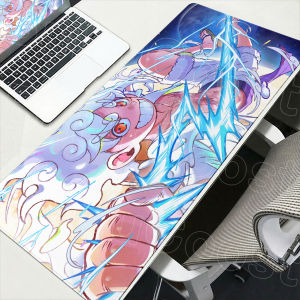 Bandai | PC Anime Desk Pad XXL Gamer Lock Edge Mouse Mat One Piece Luffy Large Gaming Keyboard Mausepads Student Writing Anti-slip Carpet