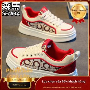 SENMA | Giày Thể Thao Trắng Thời Trang Cao Gót