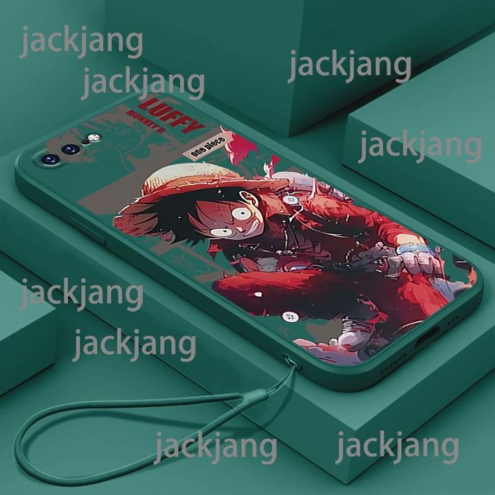 Casing OPPO A54 4G  One piece Phone case  TPU phone case design with the same lanyard