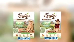 ทรายแมว แคสตี้ เอ็กซ์ตรีม ทรายแมวเต้าหู้ธรรมชาติ Kasty Extreme 6 ลิตร มีให้เลือกหลายสูตร