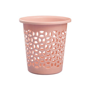 Home Simple Living Room Trash Can Uncovered Toilet Small Paper Basket Sanitary Waste Paper Hollow Bucket Kitchen Large Garbage Can