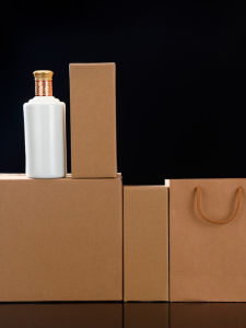 Glossy High-End Empty White Wine Bottle Ceramic Glass Sealed Self-Made Wine Bottle Original Mashed Wine Home Use Liquor Bottle