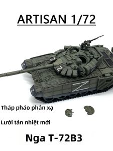 Mô Hình Xe tăng Chiến đấu Chính T72B3 Thiết kế Z Mới Hoàn thiện