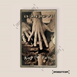 Bon Jovi อัลบั้ม :  Keep The Faith เทปเพลง เทปคาสเซ็ต เทปคาสเซ็ท Cassette Tape เทปเพลงสากล