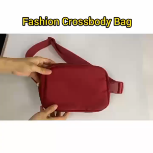 Waterproof multifunctional sports waist bag nylon diagonal chest bag