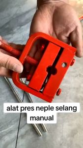 Alat Pres Klem neple selang kompresor manual mendukung selang ukuran 13 mm - 145 mm alat tekan klem