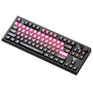 AULA-MOJING | Bàn Phím Cơ Chơi Game Không Dây Bluetooth Đa Chế Độ