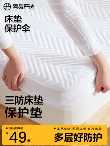 Thickened Cotton Waterproof Bedding Protector Dustproof Mattress Cover Urine Proof Bed Canopy Mattress Encasement Bedding Set