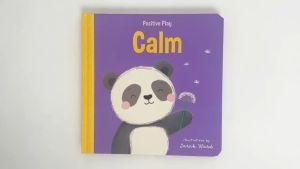 Teach Children How To Be Calm Story Board Book (Hardcover)