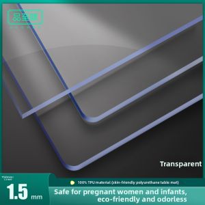 PINZHIWEI | Transparent Waterproof and Oil-Resistant Heat-Insulating Table Pad