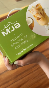 [Premium] Cà Phê Hòa Tan Cao Cấp Cappuccino Dừa MJA - Đậm vị cà phê hậu vị đắng ngọt dịu - Hộp 720g (60 Gói)