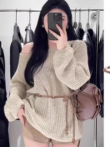 เข็มขัดผู้หญิงสไตล์โบฮีเมียน โซ่เอว ผูกกระโปรง ฤดูร้อน 2025 เข็มขัดผูกเอว โซ่เอว เครื่องประดับ เข็มขัดผู้หญิง