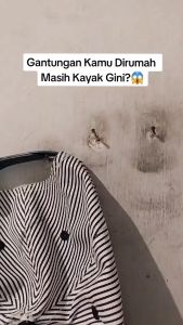 Kapstok Dinding Kamar Mandi & Kapstok Gantungan Baju Stainless