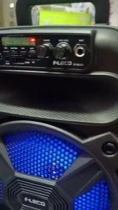 SPEAKER BLUETOOTH FLECO F-8894 8 INCH FREE MIC WIRELESS KARAOKE + REMOTE - SPEAKER KARAOKE FULL BASS