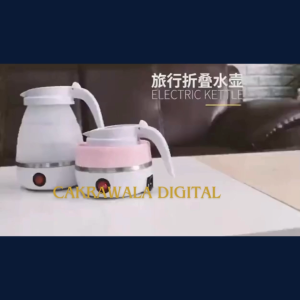 PROMO Taffware Teko Listrik Pemanas Air Lipat Kapasitas 600ml Portable Kettle Bahan Silikon