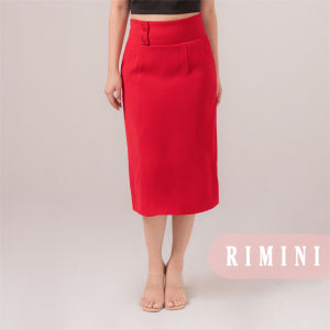 RIMINI - Rok Span Wanita Double Button Size Xs-XL - Olenka Skirt 524771-1