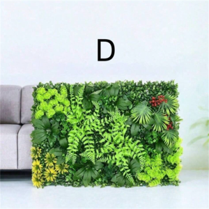Tấm Chắn Tường Cây Giả Bằng Nhựa PVC 1 Tấm Làm Hàng Rào Màn Che Chắn Riêng Tư Trang Trí Sân Vườn Ngoài Trời Tường Cây Giả.