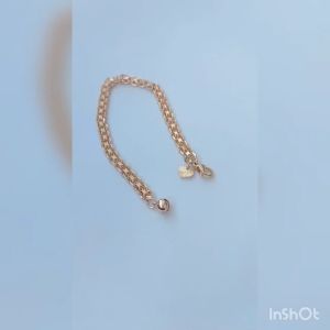 GELANG WANITA RANTAI JALIN LAPIS EMAS AKSESORIS FASHION MURAH