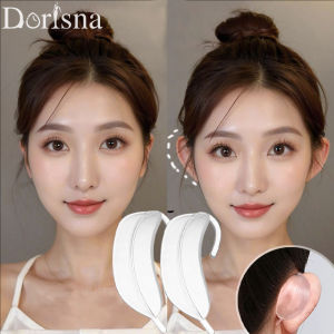 Dorisna หูฟังเอลฟ์ที่มองไม่เห็น1คู่ที่เกี่ยวหูสวมใส่ได้รูปใบหน้า V-Face นำมาใช้ใหม่ได้รับการสนับสนุนที่แข็งแกร่งแก้ไขใบหูอ่อนนุ่ม