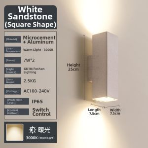 Craftsman Art | Waterproof Outdoor Wall Light