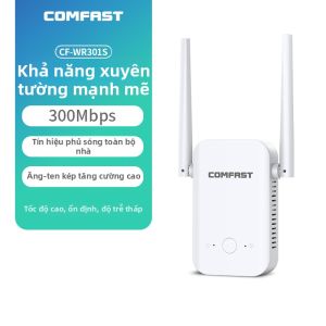 Comfast | Bộ Mở Rộng WiFi Tăng Tín Hiệu Bốn Anten Phủ Kín Nhà