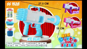Mainan Bubble Gun Anak 25 & 32 Lubang – Gatling Bazoka Bubble Launcher Sabun