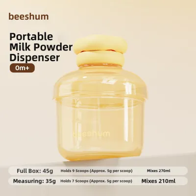 Beeshum | Portable Food Grade Milk Powder Container For Babies