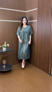 TERMURAH DELISA DRESS DASTER JUMBO ADEM LEMBUT SANTAI PANTAI MATT RAYON PREMIUM HAWET BY PERMATA