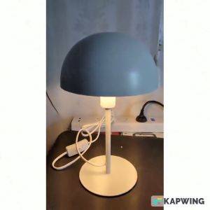 Jelly Fish head Desk lamp for your office table and household MODERN DESIGN Matte Black and White TL10