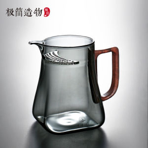 ท่อกรองน้ำชาแบบมีรูปแหวนสี่เหลี่ยมหนา แก้วแยกน้ำชา แก้วแบ่งน้ำชาแบบอเนกประสงค์ ท่อกรองน้ำชาแบบแยกน้ำชา