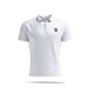 KREST Kaos Polo Shirt Putih Classic White Baju Kerah Premium