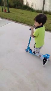 Foldable Kids Scooter Adjustable Scooter Folding Scooter Kid Scooter Basikal Tolak Kanak Basikal Budak Children Bicycle Exercise Toys Kids Children