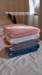 [VERURA] 2026 new pure cotton bath towel that does not fall off does not fade is thick soft skin friendly and has strong water absorption. It can be reused for both male and female adults. The hotel wrap towel is 350g380g400g460g600g in size 70 * 140