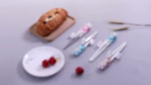 3 in 1 Spoon Fork & Chopstick Set with Organizer Box for Baby