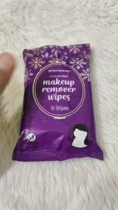 Groovi Beauty Unscented Makeup Remover Wipes 15 Towelette wipes