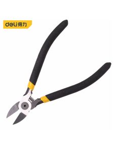 High Hardness Plastic Side Cutter Pliers Garden Tool Bonsai Pruner Water Outlet Pliers Model Kit DIY Hand Tool Deli DL2715